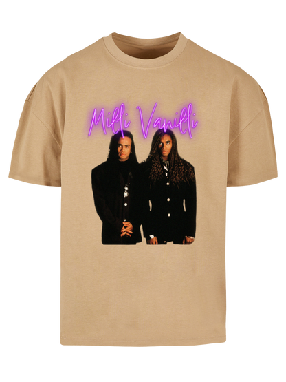Oversized Neon Milli Vanilli T-Shirt