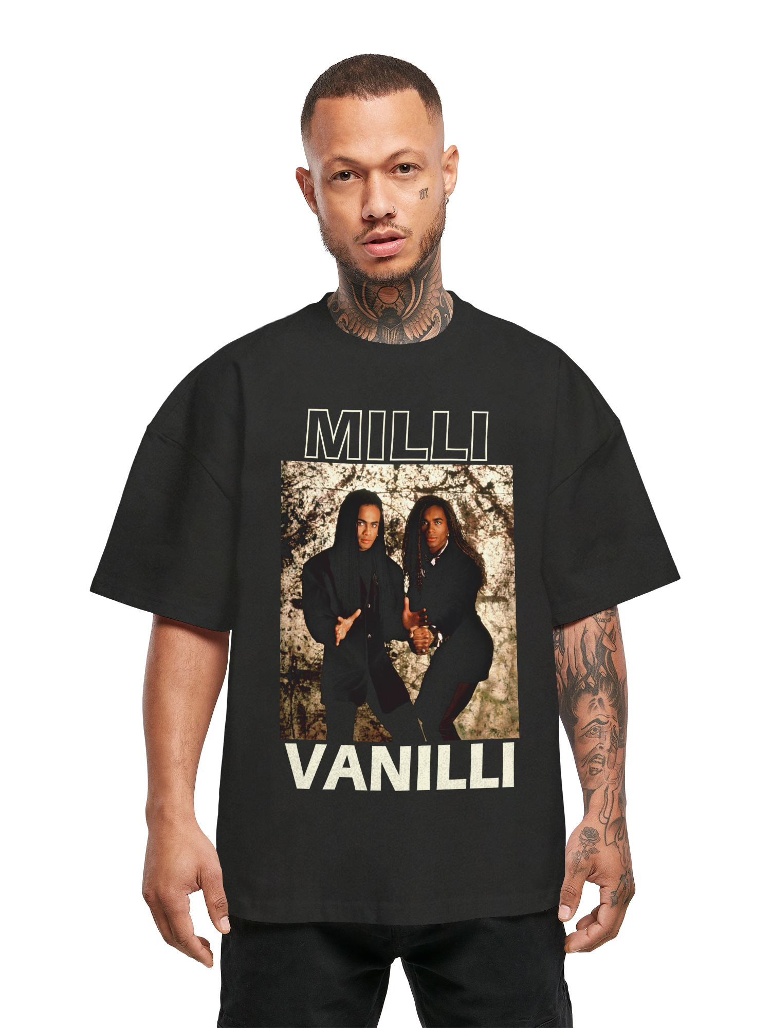 Oversized Classic Milli Vanilli T-Shirt – Milli Vanilli - Official Shop