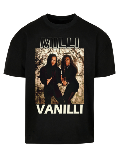 Übergroßes klassisches Milli Vanilli T-Shirt